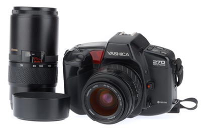 Lot 138 - A Yashica 270 Autofocus 35mm SLR Camera Outfit