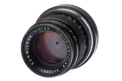 Lot 25 - A Leitz Wetzlar Summicron f/2 50mm Lens