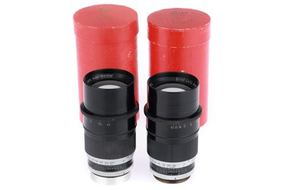 Lot 50 - A Pair of Leitz Wetzlar Telyt f/4.5 20cm Lenses