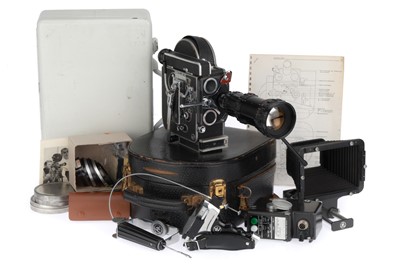 Lot 388 - A Paillard Bolex H16 Reflex Cine Camera Outfit