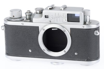 Lot 123 - A Zorki-3 Soviet Era 35mm Rangefinder Camera