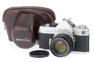 Lot 35 - A Minolta SR-7 35mm SLR Camera