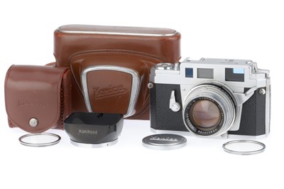 Lot 40 - A Konica IIIa Rangefinder Camera