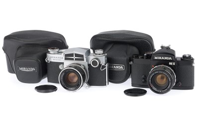 Lot 46 - A Pair of Miranda 35mm SLR Cameras
