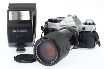 Lot 208A - A Canon AE-1 Program 35mm SLR Camera