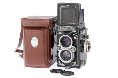 Lot 177 - A Rollei Rolleiflex 3.5C Medium Format Camera
