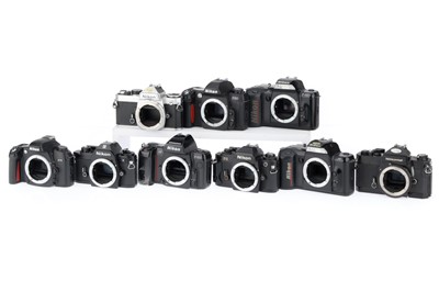 Lot 32 - A Selection of Nikon SLR Camera Bodies