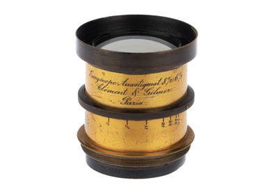 Lot 362 - A Euryscope Anastigmat Brass Lens