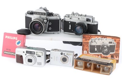 Lot 263 - A Selection of Cameras & Accessories