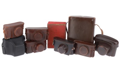 Lot 29 - A Selection of Leica Camera Cases