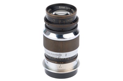 Lot 5 - A Leica Elmar 9cm f/4 Camera Lens