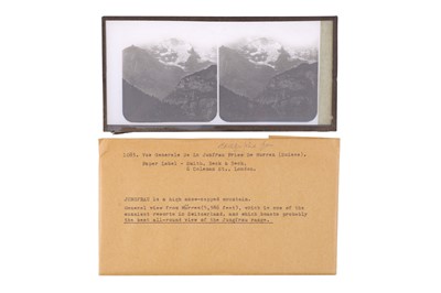 Lot 137 - Collection of 42 Stereo Glass Diaposotives, Switzerland
