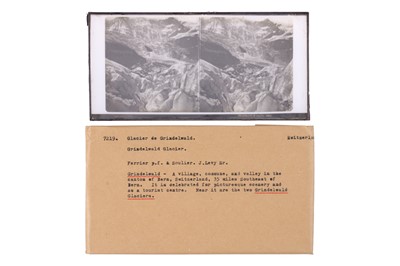 Lot 137 - Collection of 42 Stereo Glass Diaposotives, Switzerland
