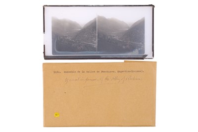 Lot 137 - Collection of 42 Stereo Glass Diaposotives, Switzerland
