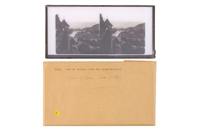 Lot 137 - Collection of 42 Stereo Glass Diaposotives, Switzerland