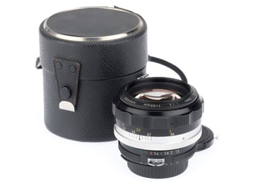 Lot 38 - A Nikon Nikkor-SC Auto f/1.2 55mm Ai Lens