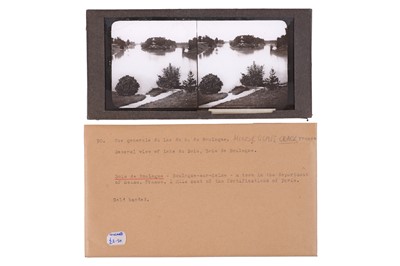 Lot 132 - Collection of 25 Stereo Glass Diaposotives, France