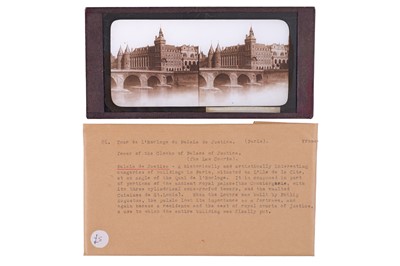 Lot 132 - Collection of 25 Stereo Glass Diaposotives, France