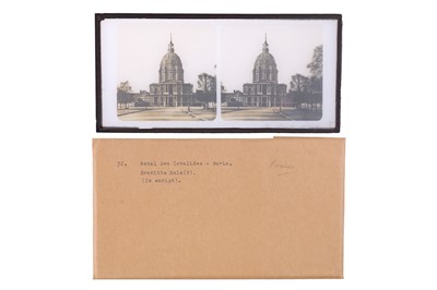 Lot 132 - Collection of 25 Stereo Glass Diaposotives, France