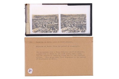 Lot 132 - Collection of 25 Stereo Glass Diaposotives, France