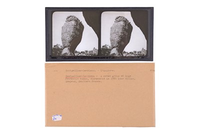Lot 132 - Collection of 25 Stereo Glass Diaposotives, France