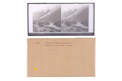 Lot 135 - Collection of 32 Stereo Glass Diaposotives, France