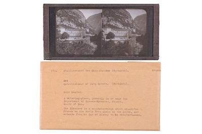 Lot 135 - Collection of 32 Stereo Glass Diaposotives, France