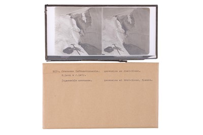 Lot 135 - Collection of 32 Stereo Glass Diaposotives, France