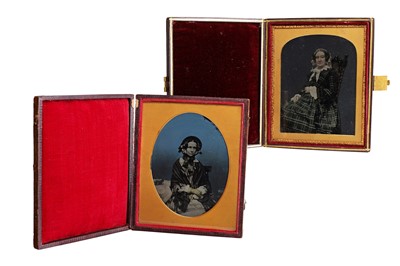 Lot 35 - Ambrotype of Lady in Fine Dress