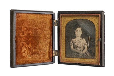 Lot 2 - Daguerreotypes by Tanton and J.D.Wells in Union Cases