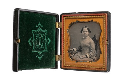 Lot 2 - Daguerreotypes by Tanton and J.D.Wells in Union Cases