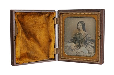 Lot 2 - Daguerreotypes by Tanton and J.D.Wells in Union Cases
