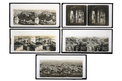 Lot 126 - Glass Stereoviews of Spain