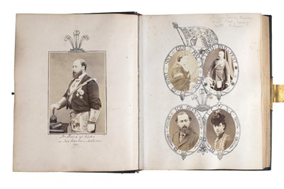 Lot 73 - Album Simpson Family of Whitby with CDVs