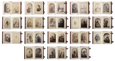 Lot 76 - Fine CDV Album c1860s