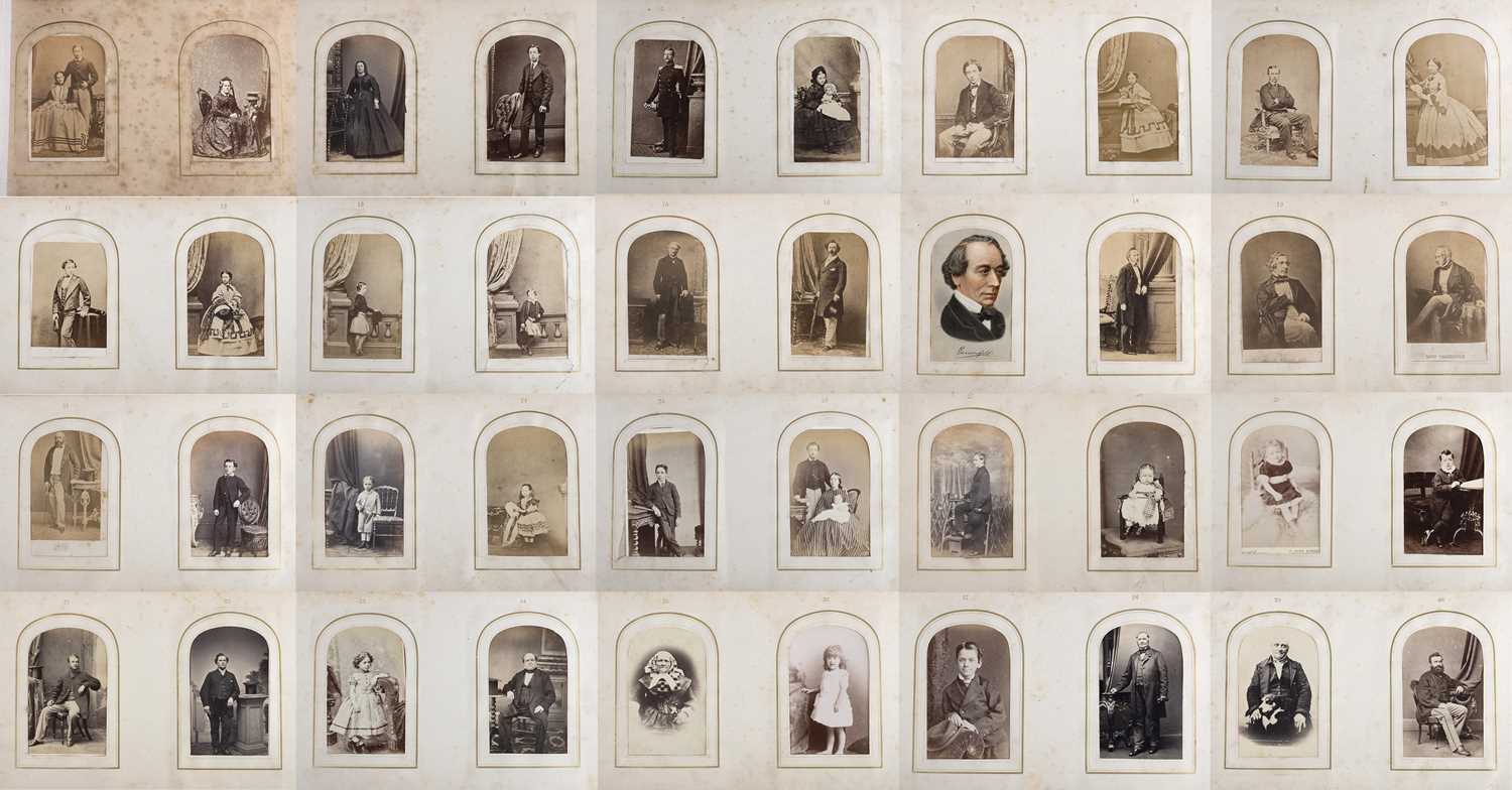 Lot 77 - CDV Album Miscellaneous (100 CDVs)