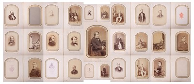 Lot 78 - India Album of CDVs