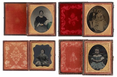 Lot 694 - A Group of Ambrotype Photos