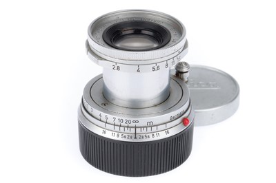 Lot 3 - A Leitz Wetzlar Elmar f/2.8 5cm Collapsible Lens