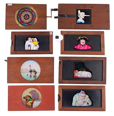 Lot 195 - Collection of Victorian Magic Lantern Slides