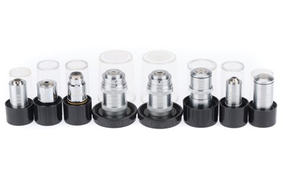 Lot 487 - Collection of Zeiss Microscope Apochromatic Objectives
