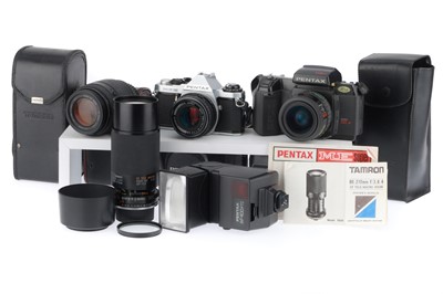 Lot 252 - A Pair of Pentax 35mm SLR Cameras