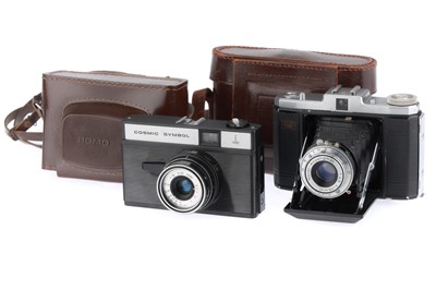 Lot 419 - A Lomo Cosmic Symbol and Zeiss Ikon Nettar Camera
