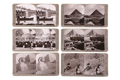 Lot 107 - Realistic Travels, Egypt, Complete Stereo Card Set