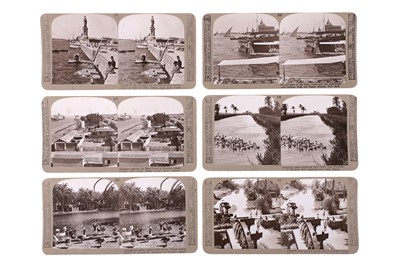 Lot 107 - Realistic Travels, Egypt, Complete Stereo Card Set