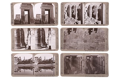 Lot 107 - Realistic Travels, Egypt, Complete Stereo Card Set