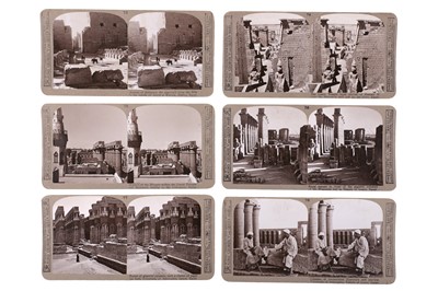 Lot 107 - Realistic Travels, Egypt, Complete Stereo Card Set