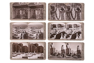 Lot 107 - Realistic Travels, Egypt, Complete Stereo Card Set