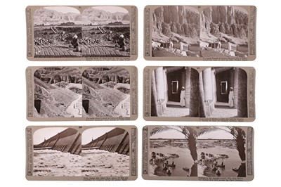 Lot 107 - Realistic Travels, Egypt, Complete Stereo Card Set