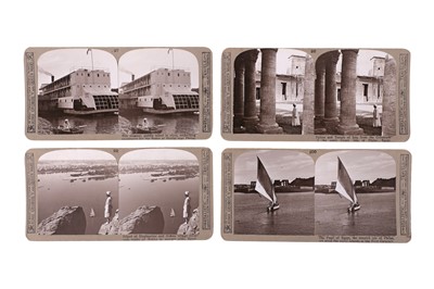 Lot 107 - Realistic Travels, Egypt, Complete Stereo Card Set